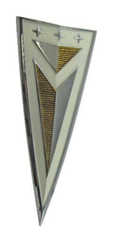 Deck Lid Emblem for 1963 Pontiac Bonneville - Arrowhead