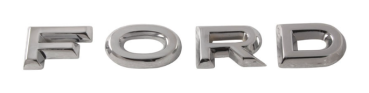 Hood Letters for 1963 Ford Fairlane - F-O-R-D