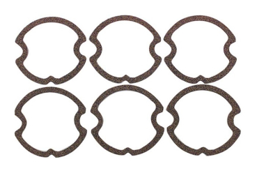 Tail Lamp Lens Gasket Set for 1963 Chevrolet Impala - 6-Piece