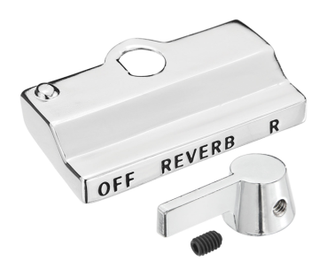 REVERB Switch Bezel with Knob for 1964-65 Pontiac Tempest
