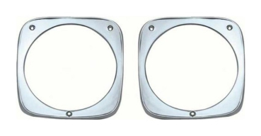 Headlight Bezels for 1964-66 Chevrolet Pickup - Pair