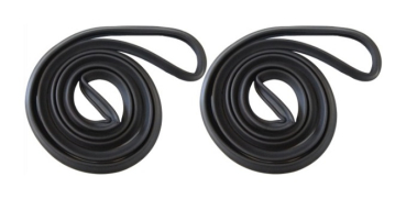 Rear Door Weatherstrips for 1964-67 Oldsmobile F-85/Cutlass Station Wagon - Pair