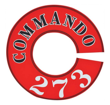 Air Cleaner Decal for 1964-67 Plymouth Valiant/Barracuda Commando 273