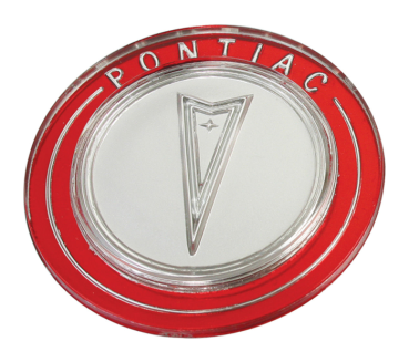 Horn Button Emblem for 1964 Pontiac Bonneville with original Sport Steering Wheel