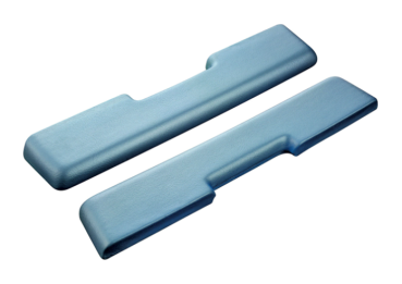 Front Armrest Pads for 1965-66 Pontiac Bonneville - Blue / Pair