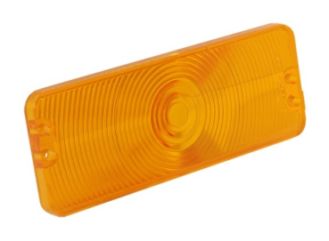 Park/Turn Light Lenses -Amber- for 1965-66 Ford F-Series Pickup - Pair