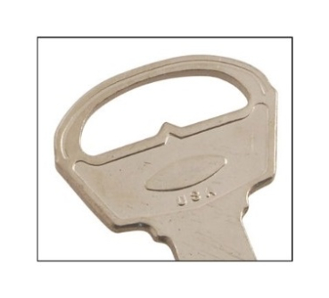 Door/Trunk/Glove Box Key Blank for 1965-66 Ford Fairlane