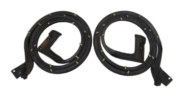 Rear Door Seals for 1965-66 Ford Galaxie 4 Door Hardtop - Pair