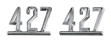 Kotflügel-Embleme für 1965-67 Chevrolet Chevelle 427 - Paar