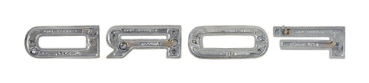 Hauben-Buchstaben-Set -B- für 1965-67 Ford Fairlane - FORD