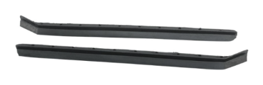 Vertikale Dichtungen der hinteren Seitenfenster für 2-türige 1965-68 Ford Galaxie & LTD Hardtop und Convertible - Paar