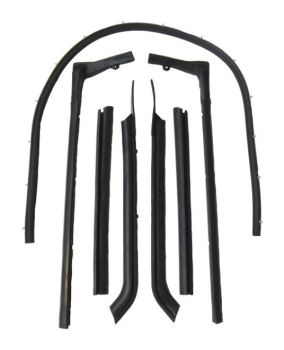 Convertible Top Weatherstrip Kit for 1965 Pontiac Bonneville Convertible - 7-piece