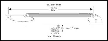 Windshield Pillar Post Weatherstrip for 1965 Pontiac Catalina Convertible - Pair