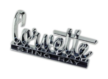 Glove Box Door Emblem for 1966-67 Chevrolet Corvette