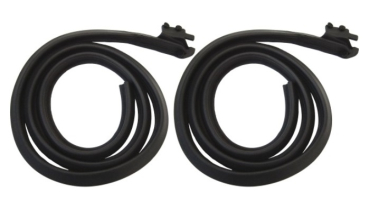 Rear Door Weatherstrip for 1966-67 Pontiac Tempest 4-Door Hardtop - Pair