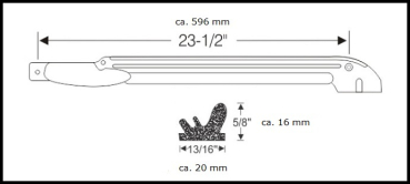 Windshield Pillar Post Weatherstrip for 1966-68 Pontiac Catalina Convertible - Pair