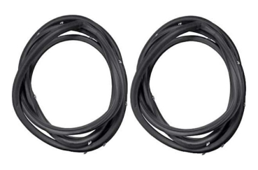 Front Door Weatherstrips for 1966-70 Plymouth Belvedere 4-Door Sedan - Pair