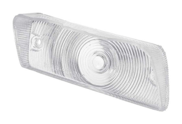 Park/Turn Light Lenses -Clear- for 1966 Plymouth Valiant - Pair