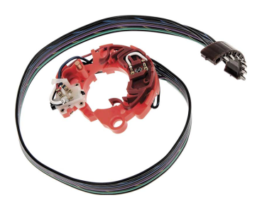 Blinker-Schalter -A- für 1967-68 Chevrolet Chevelle - 8-poliger Stecker / Rot / Boyne