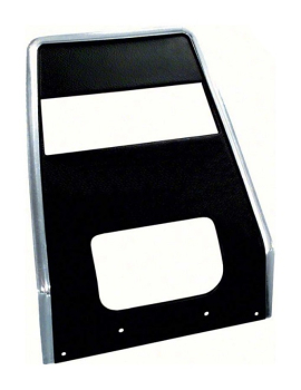 Center Dash Panel for 1967-68 Pontiac Firebird without AC/without Radio - Pebble Grain
