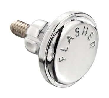 FLASHER Warnblinker-Knopf für 1967-68 Pontiac Le Mans - Chrom
