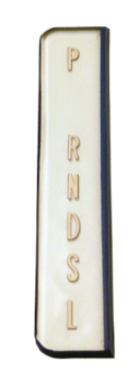 Console Shift Indicator Lens for 1967-68 Pontiac LeMans with Automatic Transmission