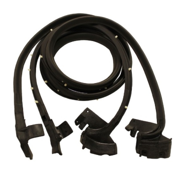 Door Weatherstrip for 1967-68 Buick Wildcat 2 Door Hardtop and Convertible - Pair