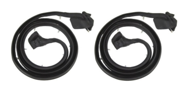 Rear Door Weatherstrip for 1967-68 Buick Wildcat 4 Door Hardtop - Pair