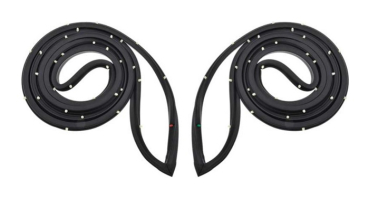 Rear Door Weatherstrip for 1967-68 Buick Wildcat 4 Door Sedan - Pair