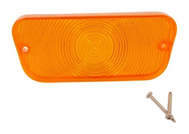 Park-/Blinkleuchten-Gläser -Gelb- für 1967-69 Ford F-Serie Pickup - Paar