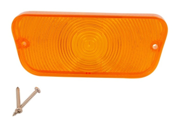 Park-/Blinkleuchten-Gläser -Gelb- für 1967-69 Ford F-Serie Pickup - Paar