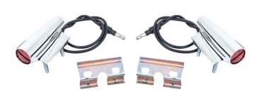 Turn Signal Indicator Lamp Assemblies for 1967-69 Plymouth GTX - Pair