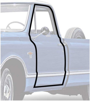 Door Frame Weatherstrips for 1967-72 Chevrolet/GMC Pickup