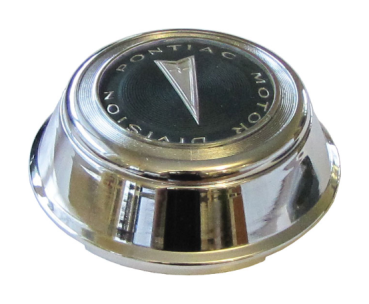 Hupenknopf komplett für 1967 Pontiac Bonneville mit originalem Holzimitat-Lenkrad