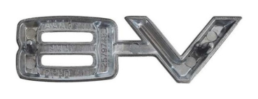 Kotflügel-Embleme für 1967 Dodge Charger - V8 / Paar