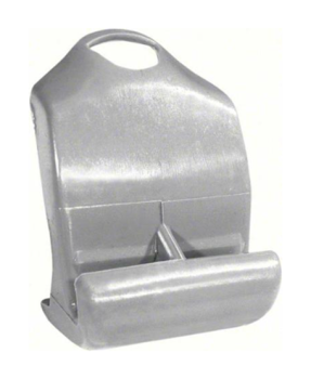 Inner Rear View Mirror Bracket Boot for 1967 Pontiac Firebird Convertible - Gray