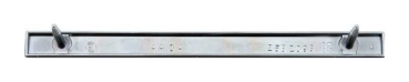 Grill-Emblem für 1967 Plymouth Valiant - PLYMOUTH