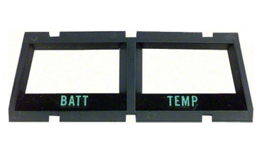 Gehäuse-Blende -A- für 1968-69 Chevrolet Camaro - BATT/TEMP