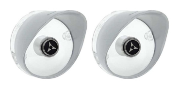 Park/Turn Light Lenses -Clear- for 1968-69 Dodge Charger - Pair
