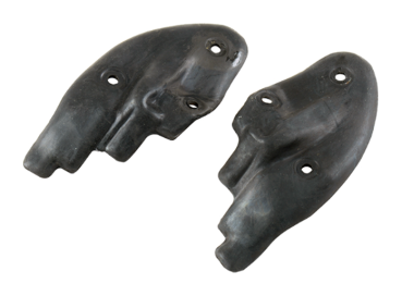 Upper Front Corner Door Window Seals for 1968-69 Ford Fairlane 2 Door Hardtop and Convertible - Pair