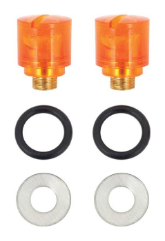 Fender Mounted Turn Signal Indicator Lenses for 1968-69 Plymouth Road Runner - Pair