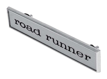 Heck-Emblem für 1968-69 Plymouth Road Runner - road runner