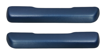 Front Armrest Pads for 1968-70 Pontiac Catalina - Dark Blue / Pair