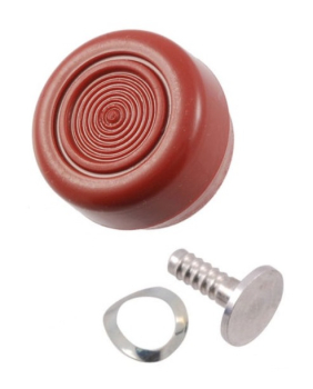 Window Crank Handle Knob for 1968-70 Ford Fairlane - red