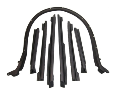 Convertible Top Weatherstrip Kit for 1968-71 Pontiac GTO Convertible - 7-Piece