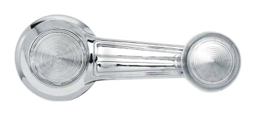 Fensterkurbel für 1968-90 Chevrolet Full-Size Modelle - Transparenter Knopf