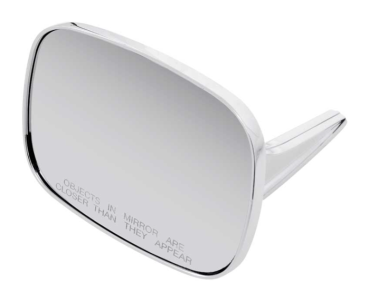 Preview: Outer Door Mirror for 1968 Pontiac Firebird - GM "Clear Shot"