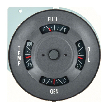 Dash Instrument Gauge Cluster for 1968 Pontiac Firebird