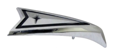 Front-Emblem für 1968 Pontiac GTO mit Chrom-Stoßstange - Arrowhead