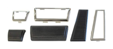 Pedal-Gummis/Blenden-Kit für 1968 Pontiac Tempest mit Automatik-Getriebe - 6-teilig